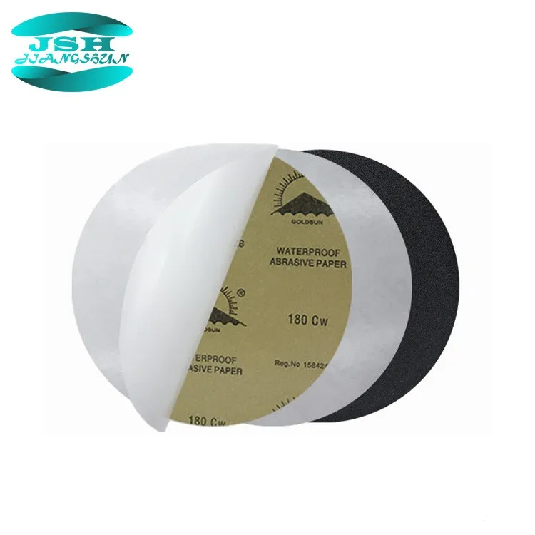 9' Silicon carbide sand paper disc metallographic sandpaper