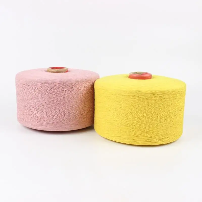 Good price New product 2023 recycled tee shirt yarn 40s spun polyester yarn sweater knitting blend yarn 50 wool 50 acrylic