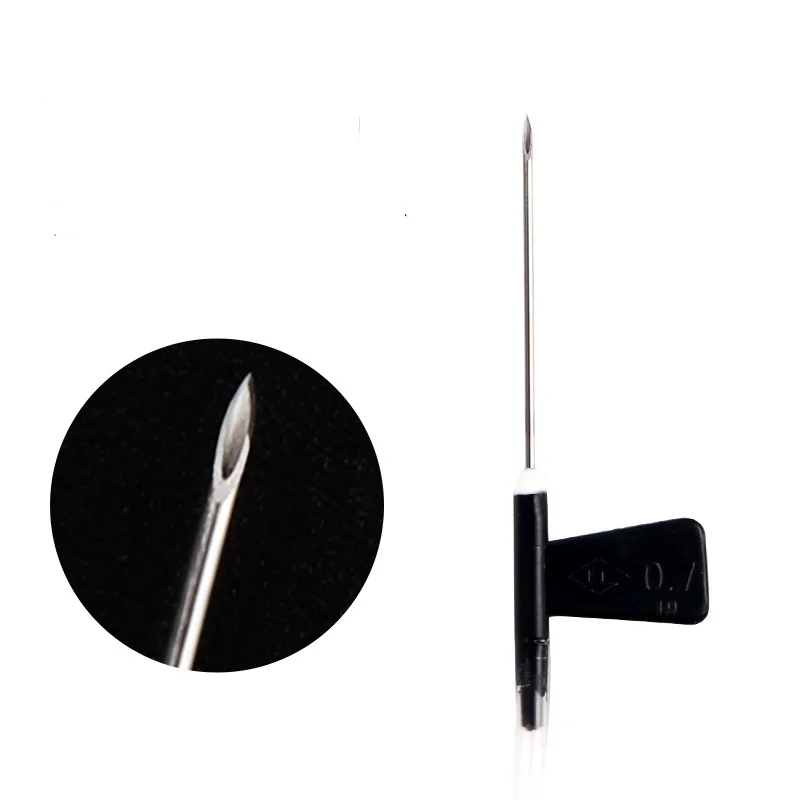 Nonmedical veterinary disposable infusion set for animal hanging water and dribbling with needle individual packing