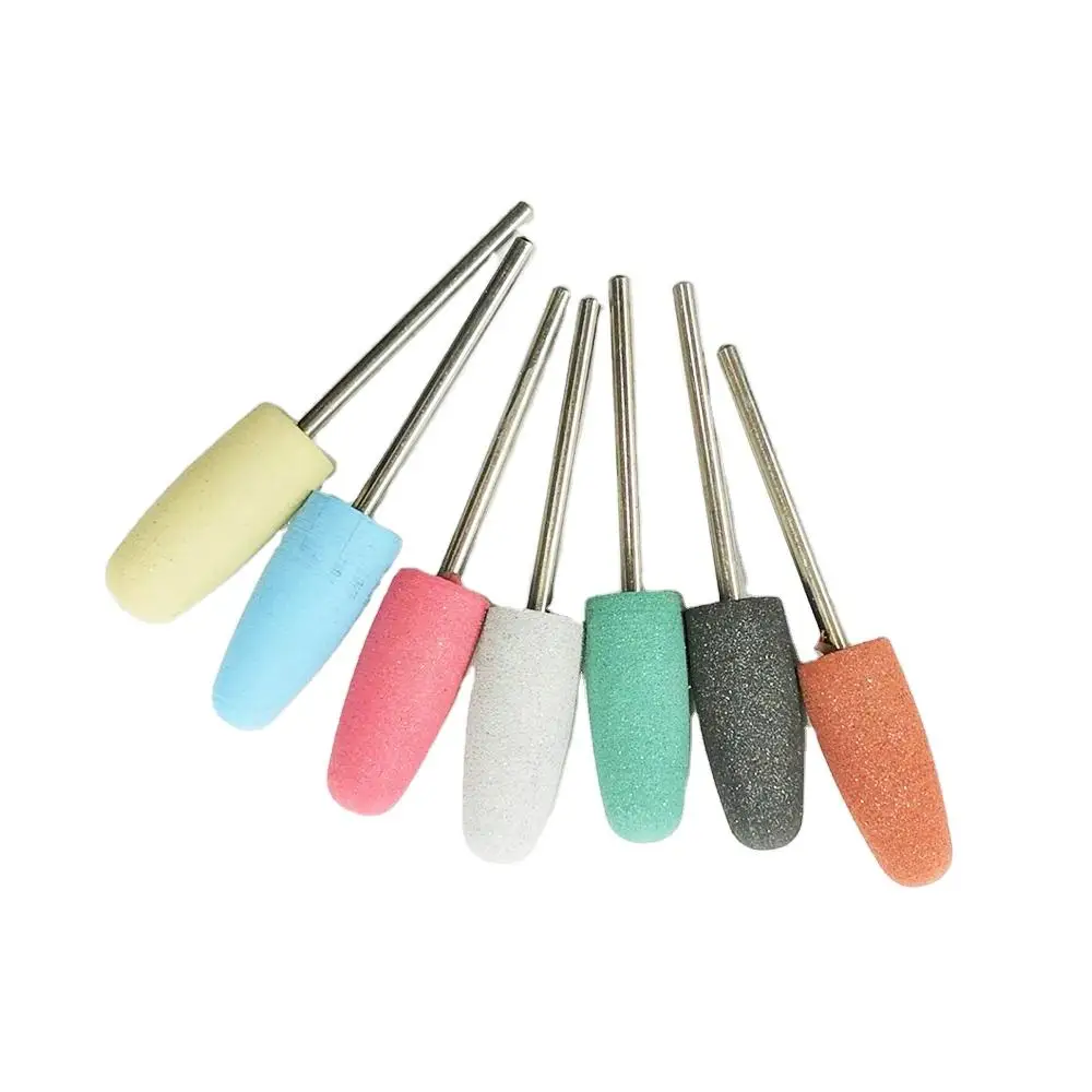 Silicone Manicure Cutter Silicone Nail Drill Tools Silicone Nail Polisher Remover