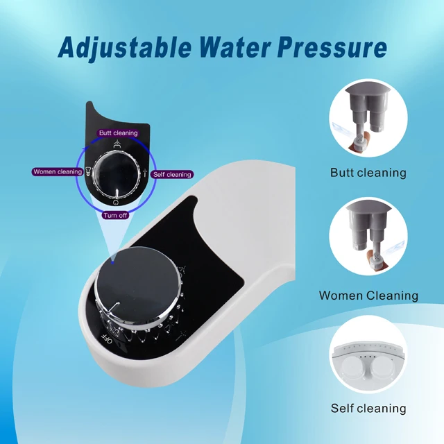 New Design non electric bidet toilet attachment toilet bidet attach  Cold Water Combined Toilet and Bidet Attachable