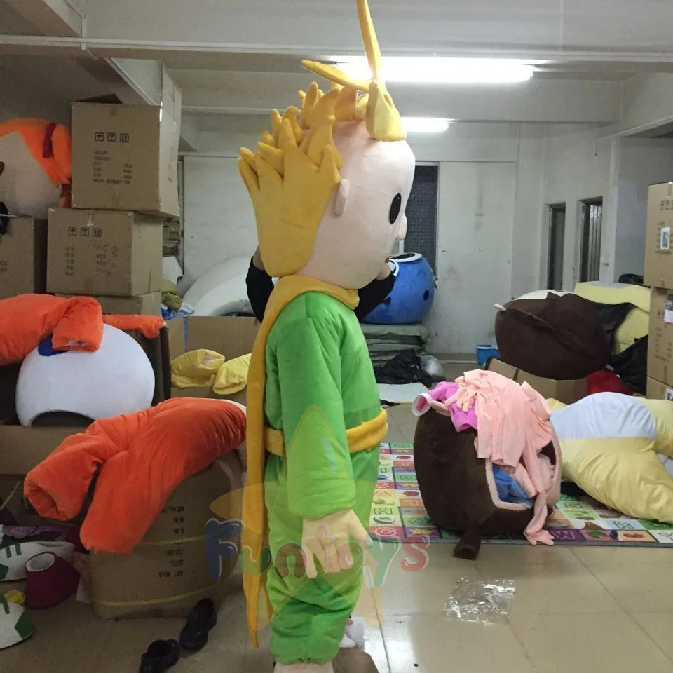 Funtoys Anime Movie Le Petit Prince Adult Cosplay Cartoon Mascot Costume Halloween Christmas Party Suit for Boys