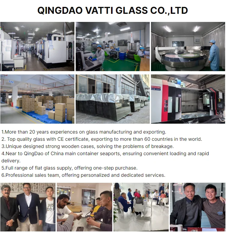 Tempered Boiler Reflex Gauge Glass Drilling High Temperature Borosilicate Glass Sheet Boro Float Plate