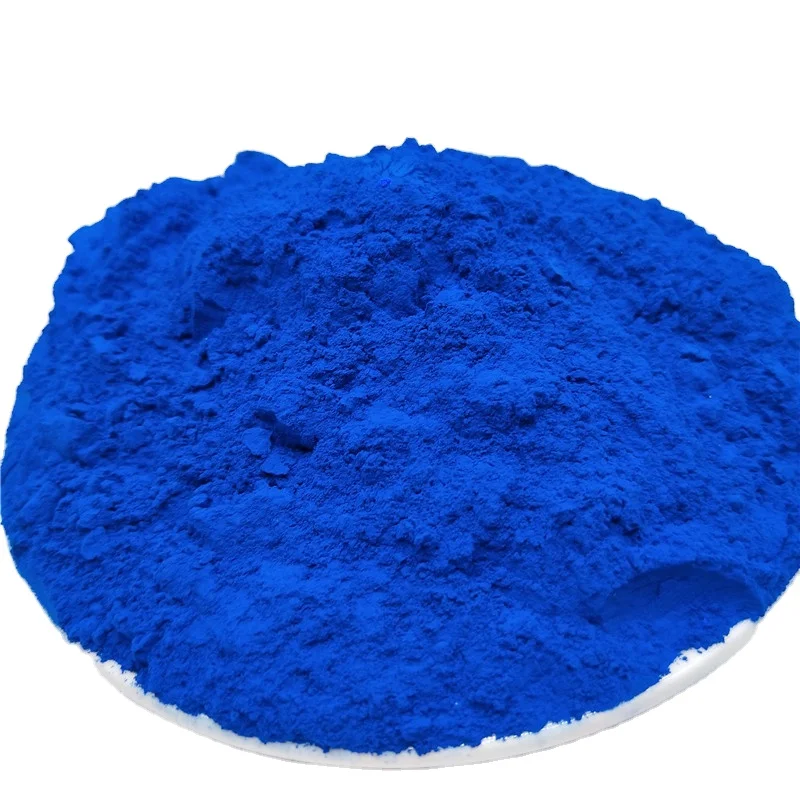 Iron oxide blue factory spot sale asphalt blue paint sapphire blue color concrete with sapphire blue