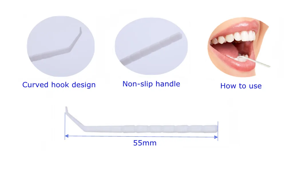 Daily Care 200pcs Unique Design Multi-Purpose Oral Hygiene Easy-to-Use Dental Toothpick Tool Good Selling Middle East Countries