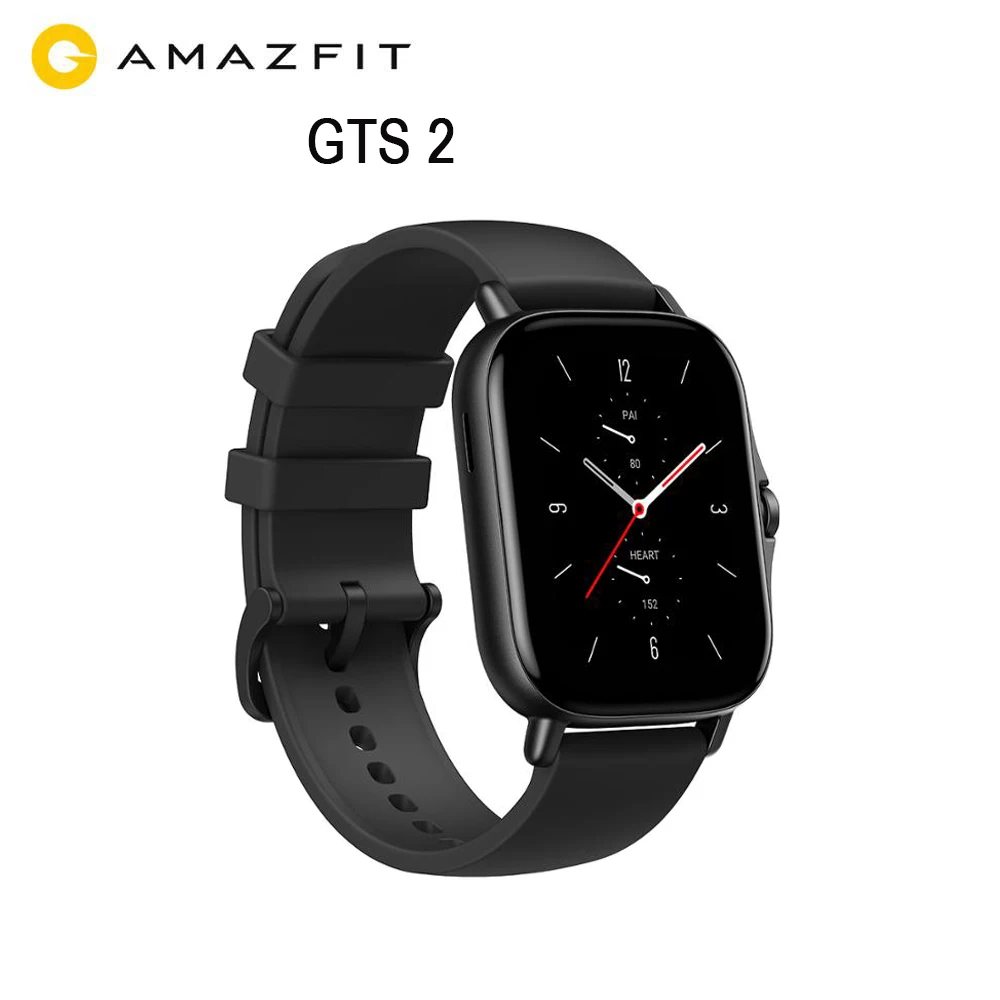 Amazfit GTS 2 Smartwatch 5ATM Водонепроницаемость активно-матричные осид дисплеем 11 спортивных режимов все вашем пульсе в течение дня отслеживания для