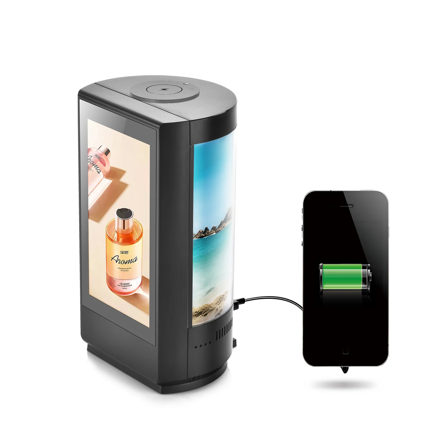 FYD-04 RK3126 Hot sale WIFI and Cloud Server Function 7inch Digital Signage Table Talker