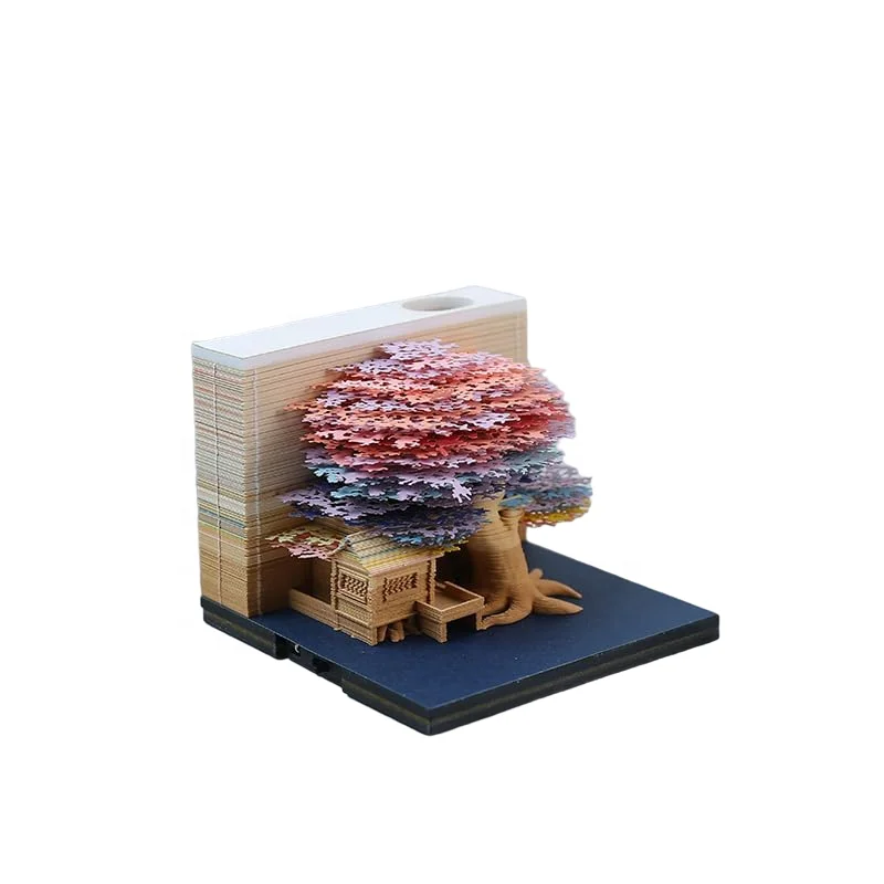 Cheap Customized High Quality Custom Design Originality Novelty Memo Pads Exquisite Portable 3D Sticky Note