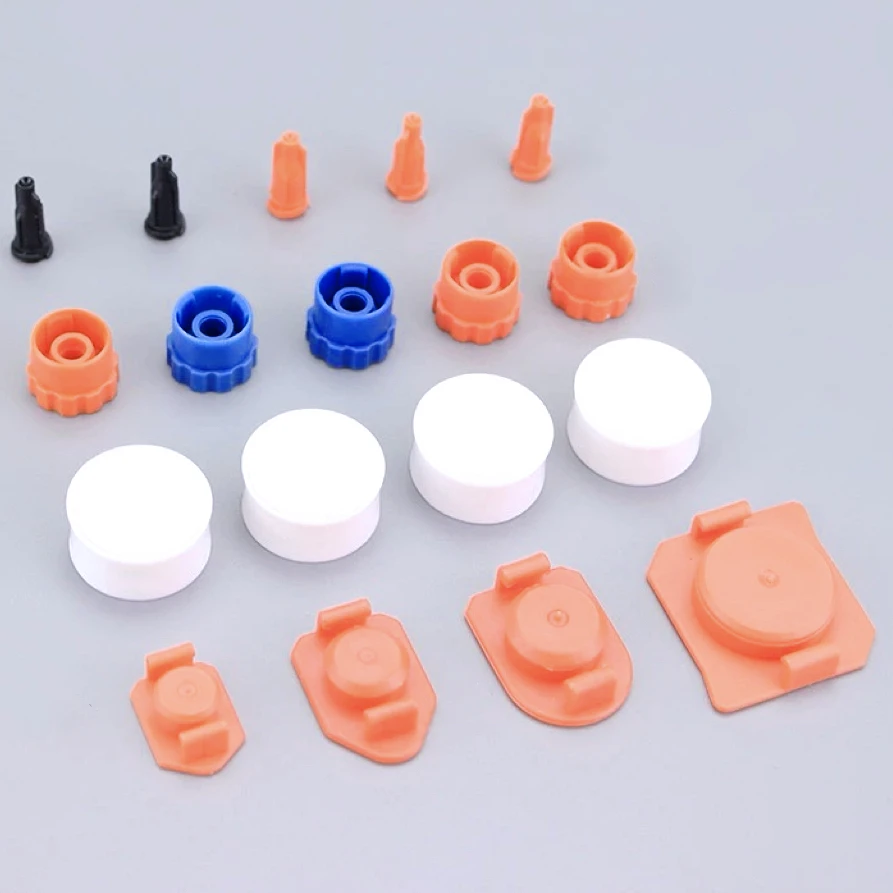 Medical Dental beauty disposable individual sterile sealing cap tip cap end cap piston for syringe