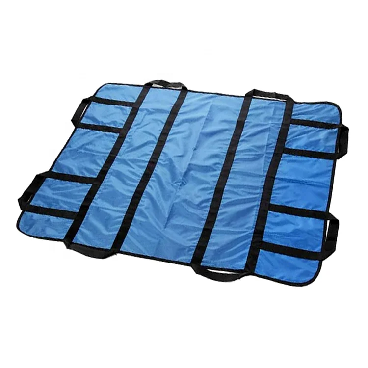 Patient aid Transfer Belt with Handles Sliding Transfer Repositioning Sheet for Disabled Positioning Bed Pad
