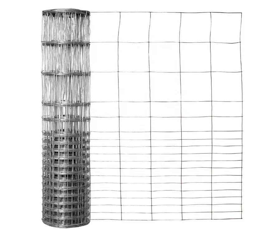 Factory supply  1/4 Inch Galvanized Welded Cage  Fence Mesh Roll Garden Plant Supports Poultry Netting Square Chicken Wire
