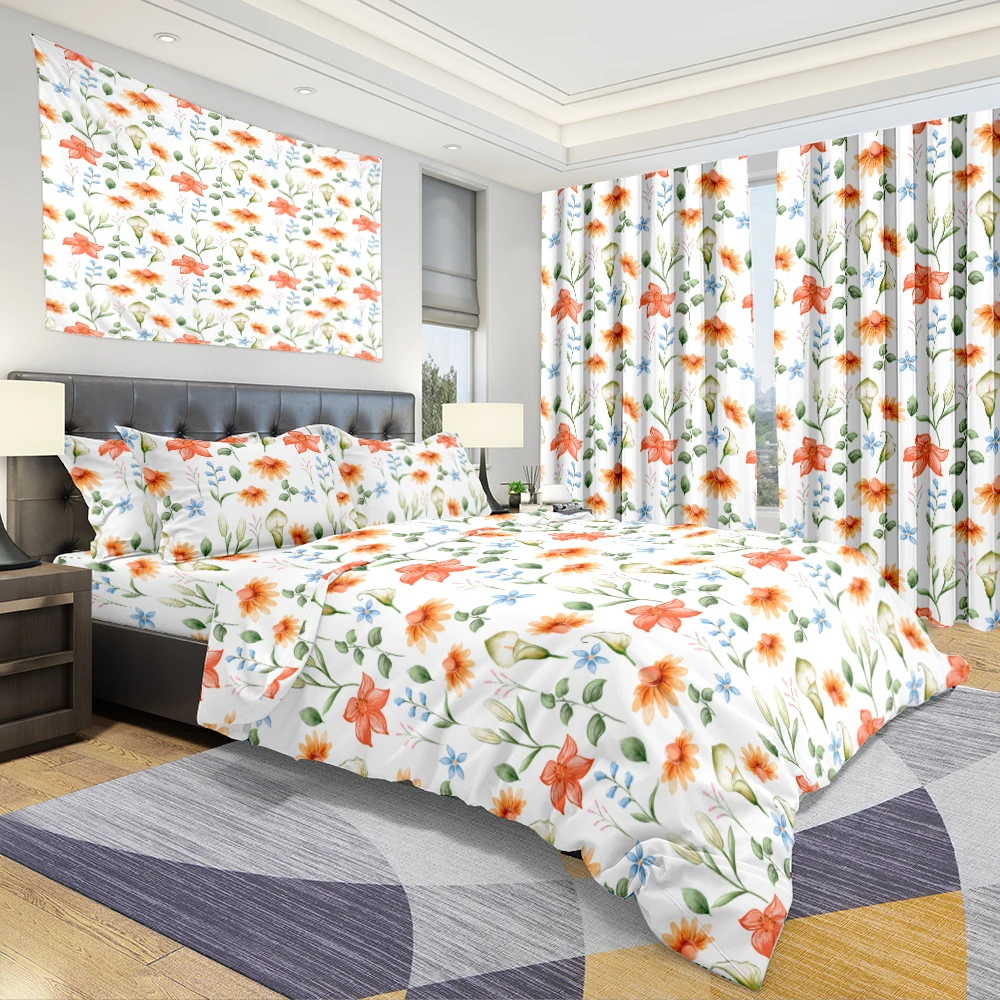 Комплект постельного белья из микрофибры