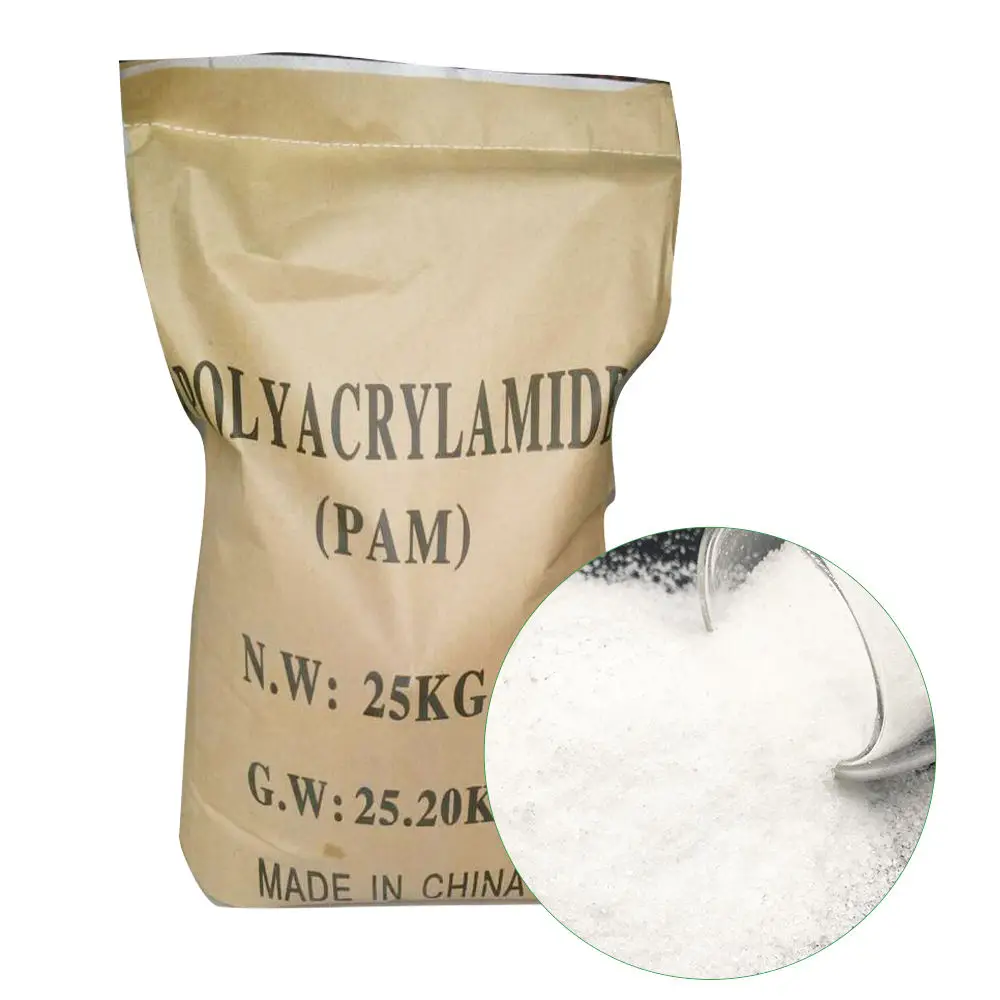 Hot Sale Anionic Polyacrylamide pam Chemical Company PAM Oil Drilling Mud Chemical Anion Polyacrylamide