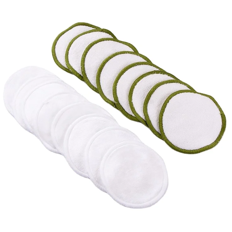 
Wholesale Price Reusable Remover Pad Bamboo Wood Storage Bamboo Facial Cotton Pads 