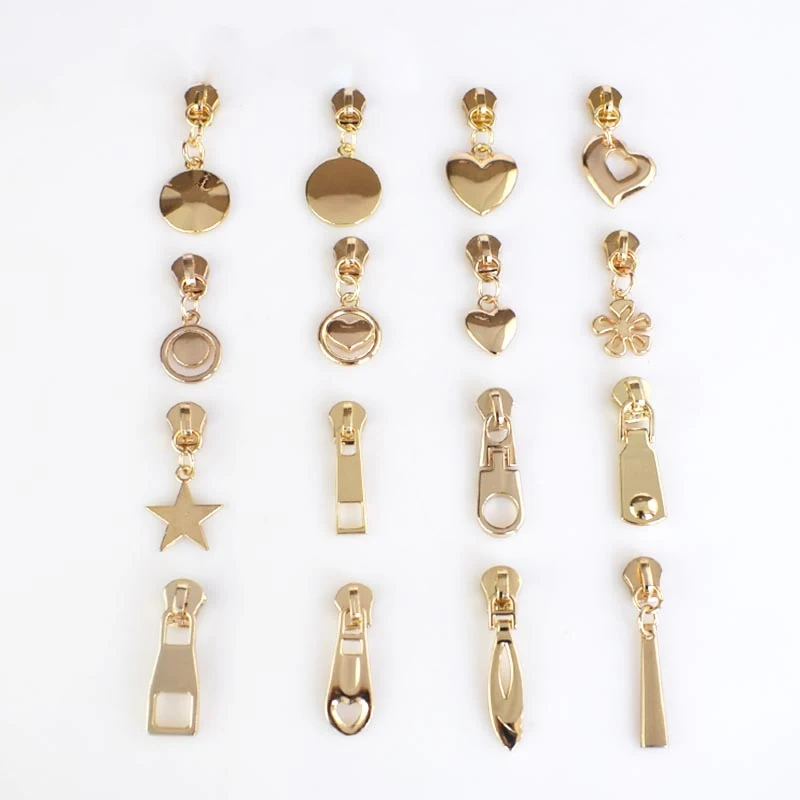 Deepeel AP2321 5 # DIY Швейные сумки для одежды, аксессуары для чемоданов, металлический съемник на молнии, металлические слайдеры на молнии