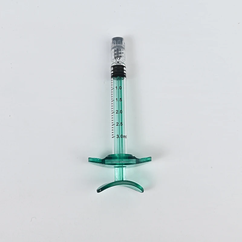 Concentrate hyaluronic acid 1ml long cosmetic glass syringe packaging