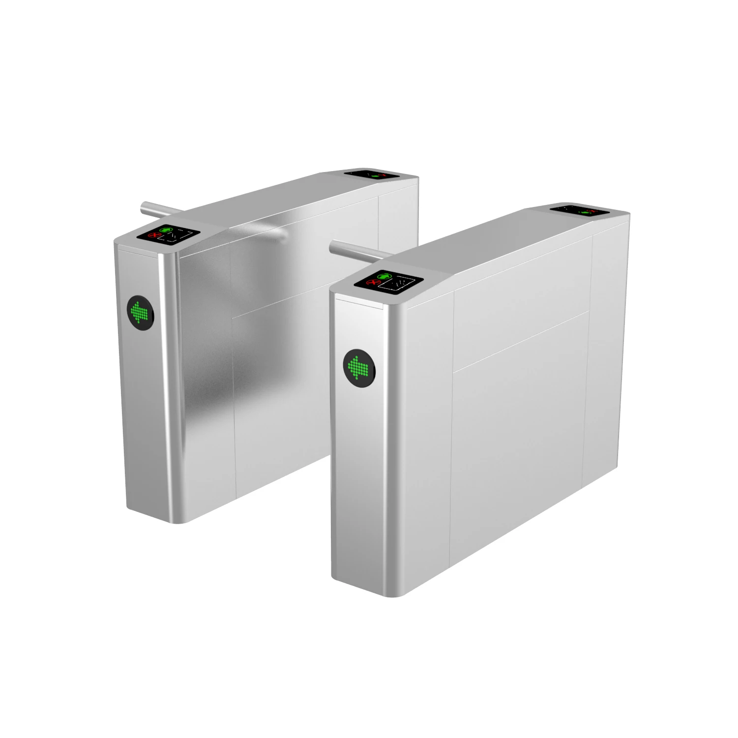 High Grade Security With Access Control System Qr Barcode Reader Access Control tripod turnstile gate dual side finger print