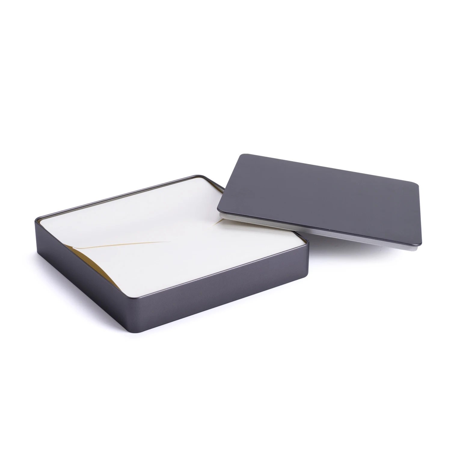 Tianhui Square Tin Boxes Metal Case Chocolate Storage Management Gift Box