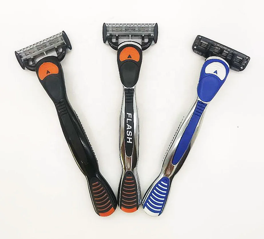 Refilled Cartridge 5 Blades A Trimmer Men Razor Shaving Razor 5 Blade Metal F855