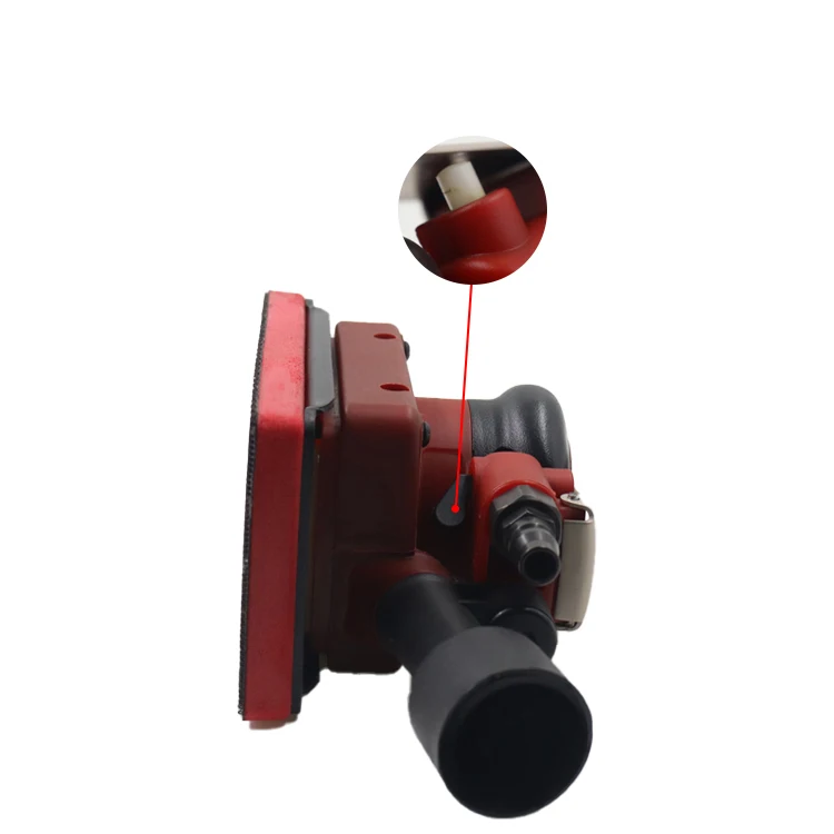 KB2430C центральный вакуумный готовый 75x100 мм Воздушный квадратный шлифовальный станок портативный пневматический диск орбитальная ладонь деревянный пол