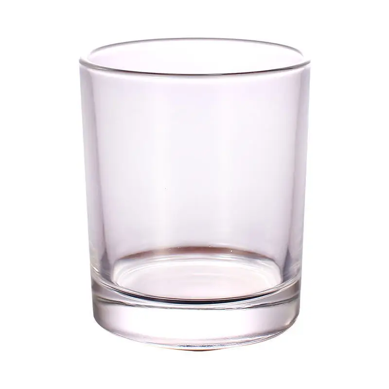 luxury candle containers	clear soy wax candle glass jar empty candle jars/holder