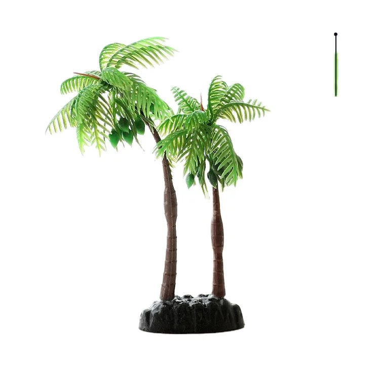 
Simulation of aquatic plants Rockery bonsai accessories Fish tank landscaping green plants psychological sand table plants small 