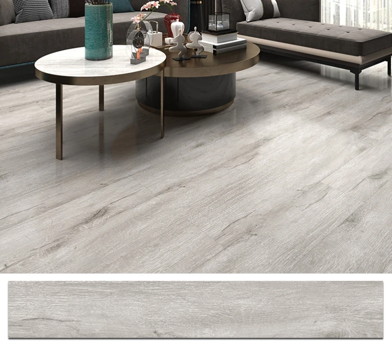 High gloss glue down vinyl plank flooring 2.0mm self-adhesive vinyl floor