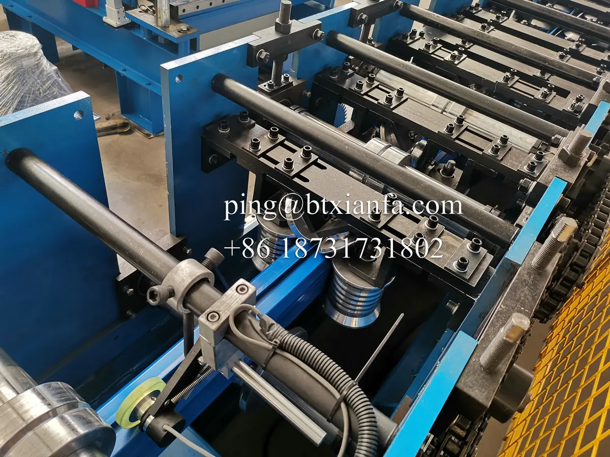 2022 New Product Hydraulic Cut Square Downpipe Forming Machine