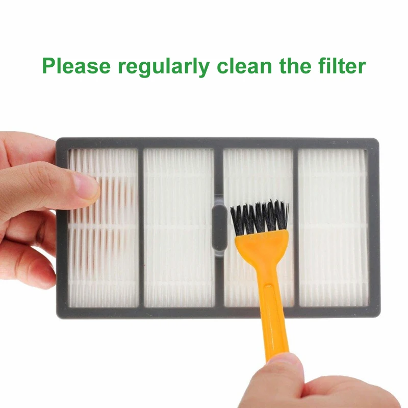Hepa filter fits for irobot vacuum cleaner replacement hepa filters kits fits for irobot roomba i7/E7/800 series/500 series/600