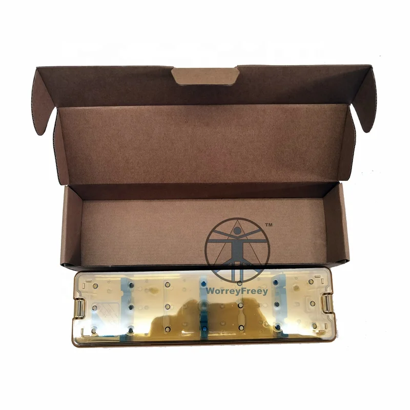 ENT plastic sterilization container, endoscope plastic sterilization box,  plastic plasma disinfection trays