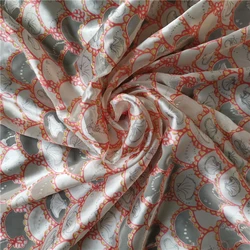 Горячее тиснение итальянская шелковая ткань шелк вискоза смешанная ткань вискоза шелковая ткань