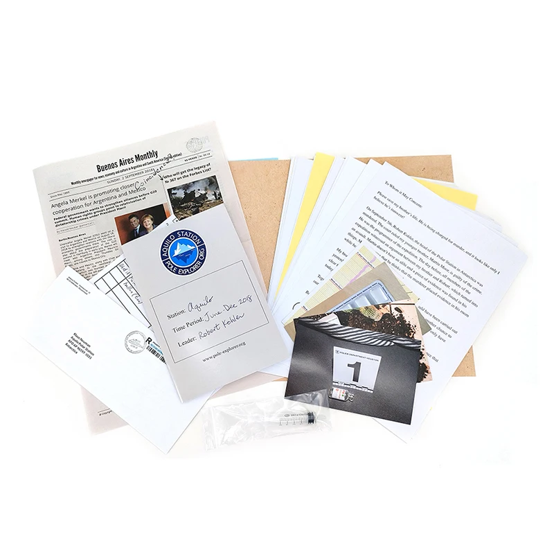 Murder Mystery Game Murder Case Decryption Unsolved Cold Case Files Detective Game for Adults Dinner Party Night Couples Friends