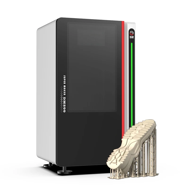 DLP200 Top-Down 3D Printer with Flexible Resin for Precise Rubber Application