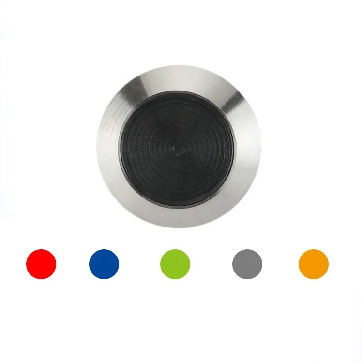 stainless steel tactile indicator with plastic insert