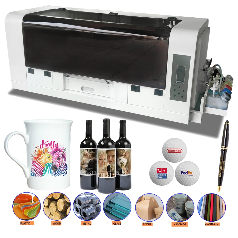 small 3500mm 3050dtf uv industrial abfilm roll sticker printer and uv metal printer