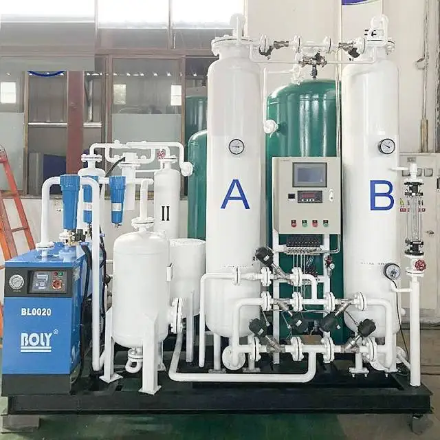 Onsite Psa Oxygen Generation Plant Machine Package Production Line For Hospital Produce Oxygen On Your Own