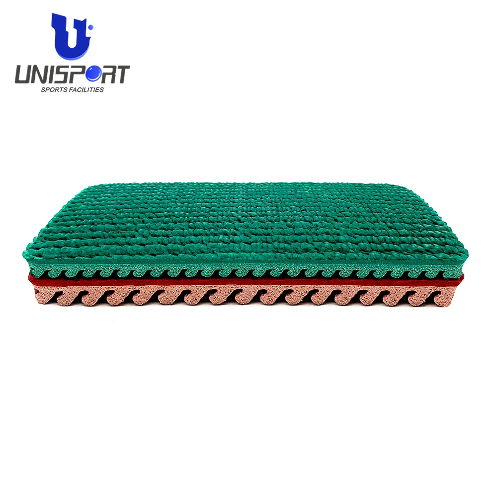 UNISPORT Prefabricated System 13mm Thickness Running Track Athletic Field Professional Running Track