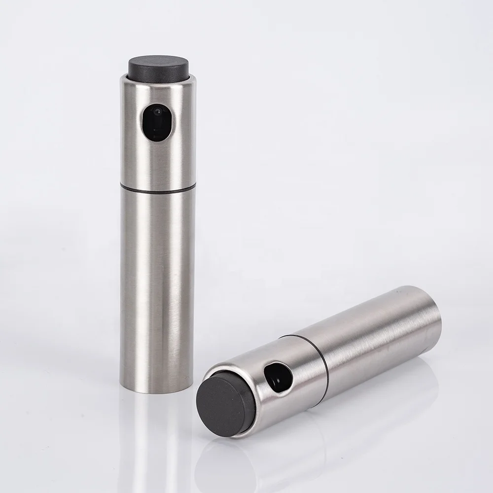 Thicken Type NEW Custom Olive Oil Sprayer, Olive Oil Spray Bottles Stainless Steel Refillable Oil Sprayer