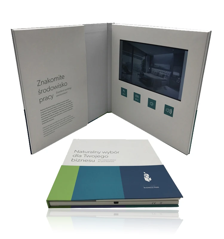 
All kinds of 7 inch tft lcd screen video greeting card/ LCD brochures support all video formats 