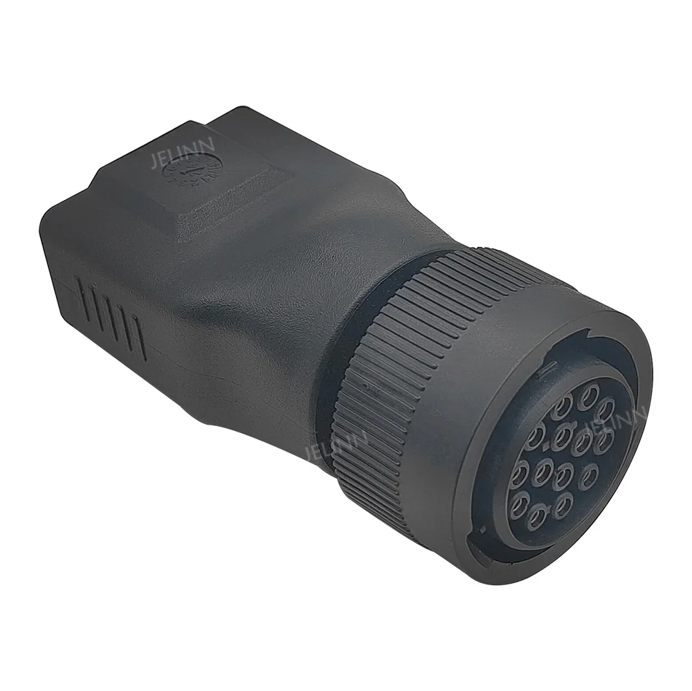 CAT 14 Pin to OBD 2 OBD2 16 Pin 16pin Female Adapter for Caterpillar