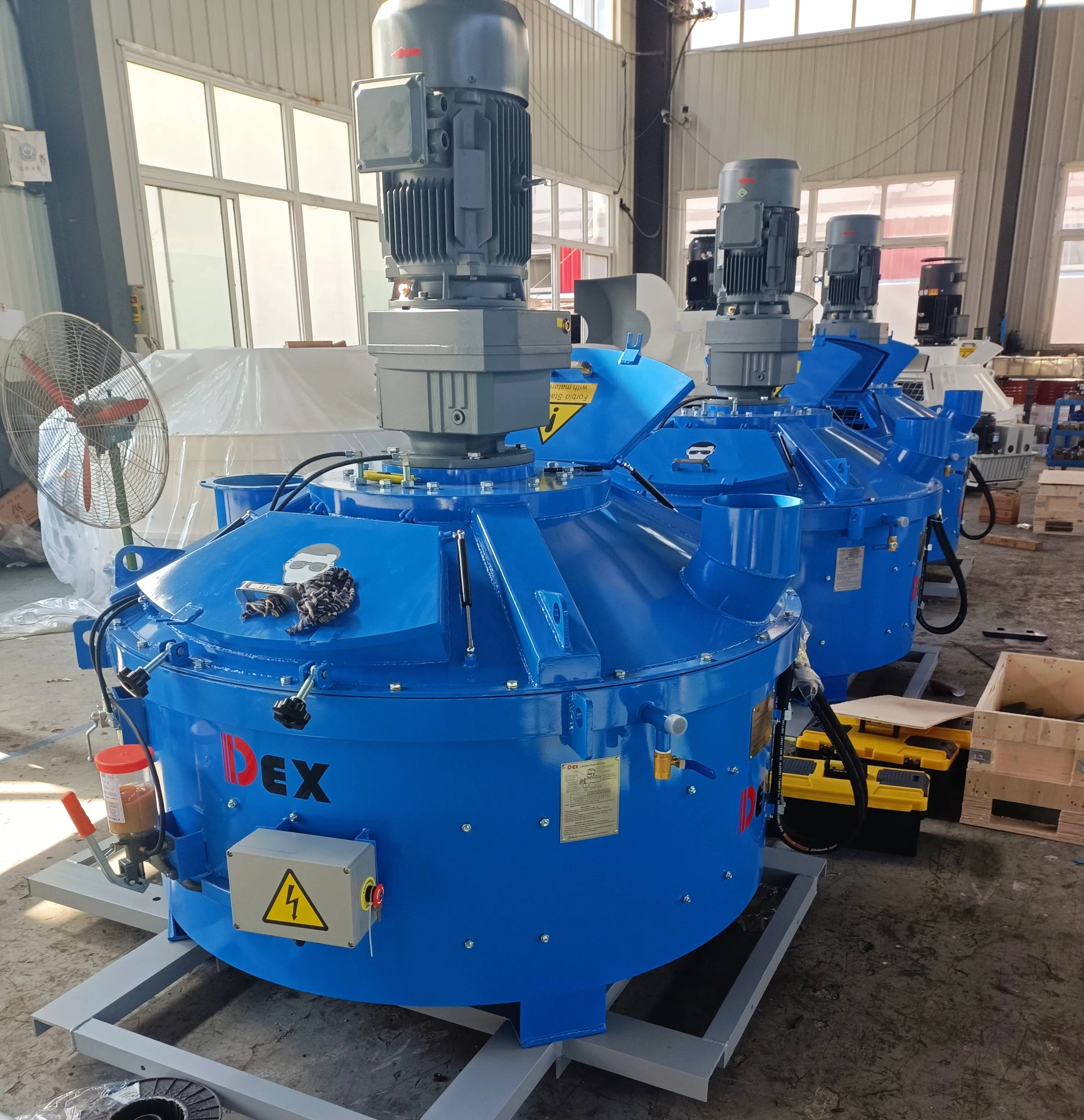 330L precast concrete UHPC refractory planetary mixer