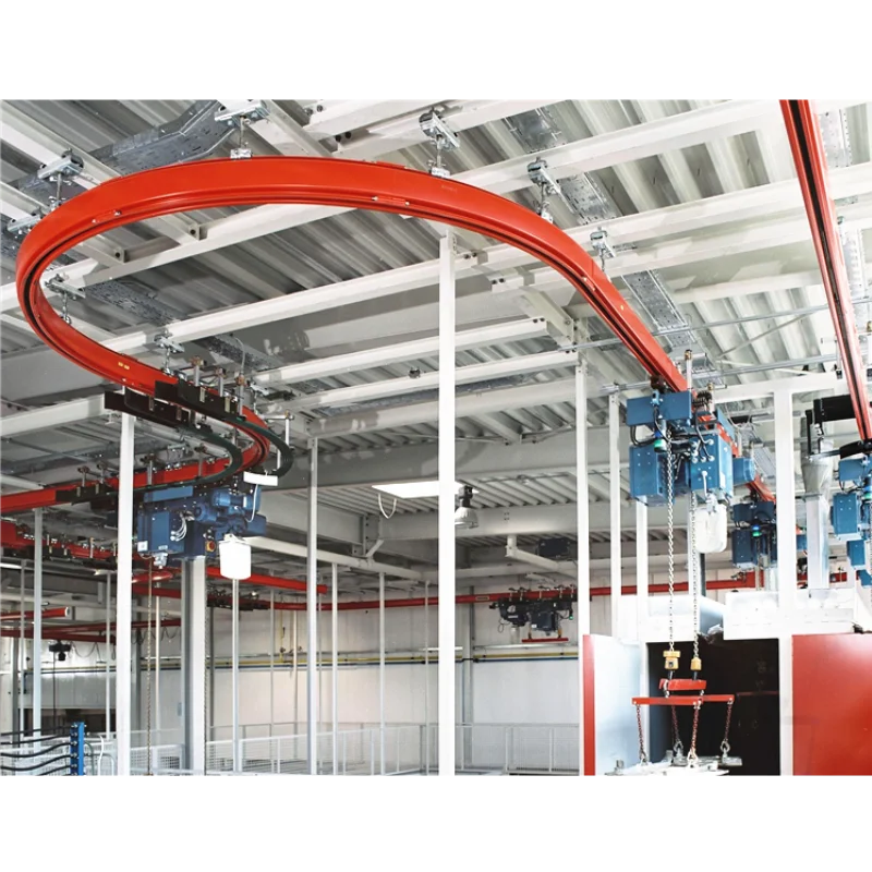 Customized KBK 3t Light-Weight Overhead Crane with 25m Lifting Height Engine Motor and Gear Core Components for Workshops