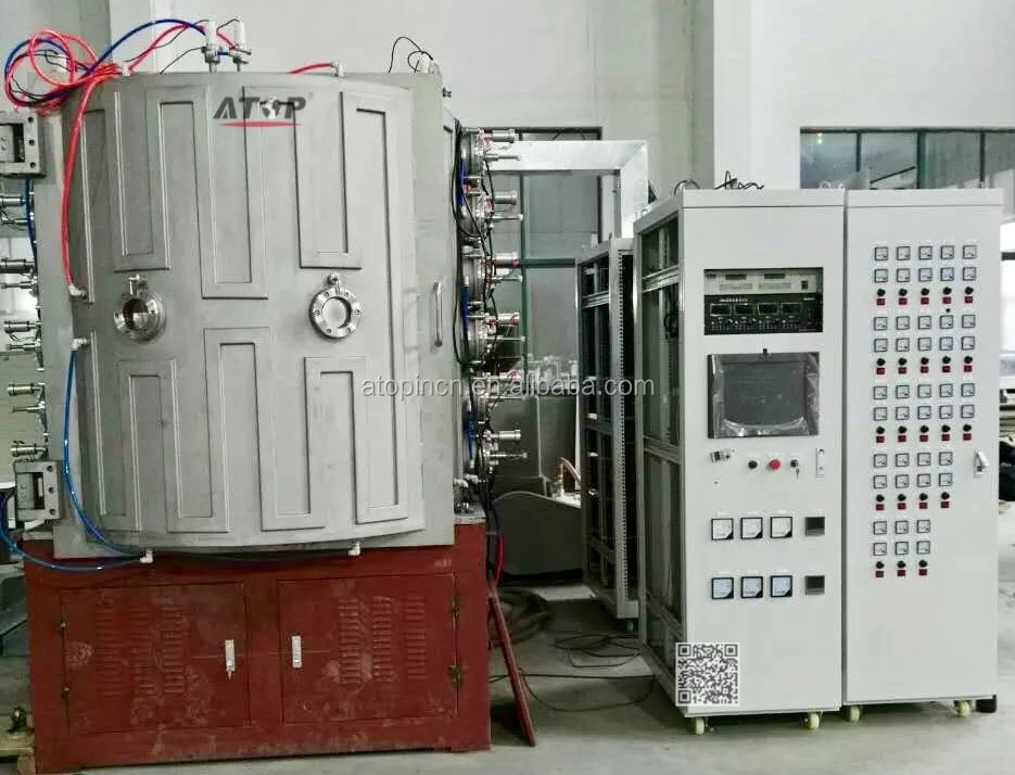 Atop Stainless Steel Metal Gold Decorative Surface Treatment Pvd Coating Machine/titanium Nitride Sputtering Vacuum Coater
