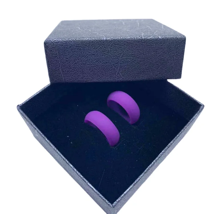 
High polishing gym silicone finger ring for sportsman 