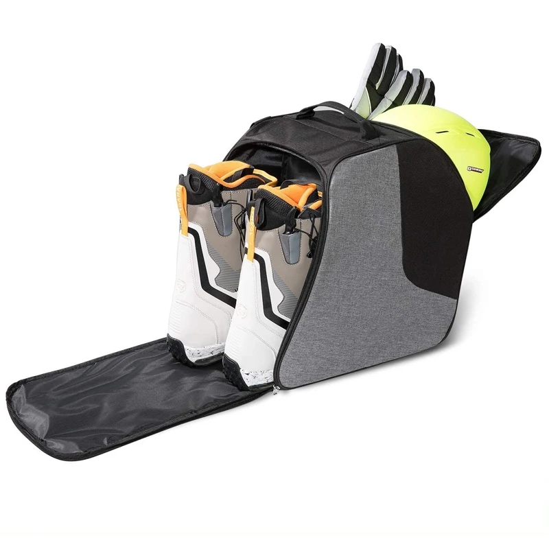 Waterproof Travel Ski Boot Bag Snowboard Bag for Ski Helmets and