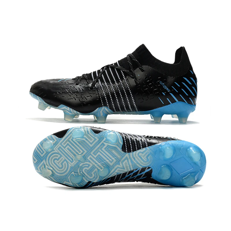 New Design Durable Outdoor Sport Soccer Shoes For Adults Soft Turf Futsa Shoes Football