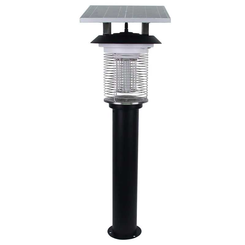 Mosquito Repellent Killer Lamp Solar Powered Outdoor Garden LED Light Pest Bug Zapper outdoor