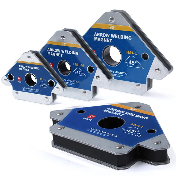  Large adjustable angles welding Magnet Holder Corner Angle Clamp Magnetic Welding