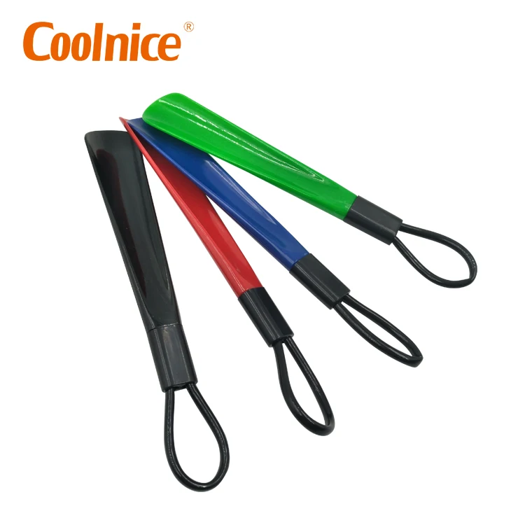 Convenient Easy Wear Shoes Portable For Travel Use Shoe Horn Plastic Shoe Horn