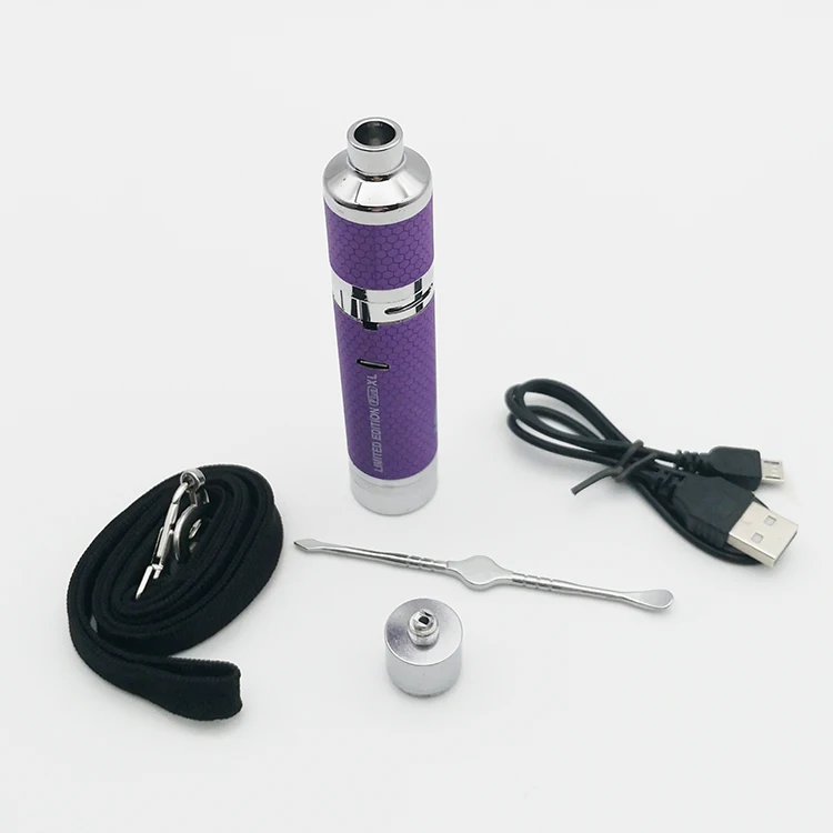 USA hot sale Smoking Dragon Plus XL four quartz coil wax vaporizer heating technology with USB rechargeable 1400mAh battery